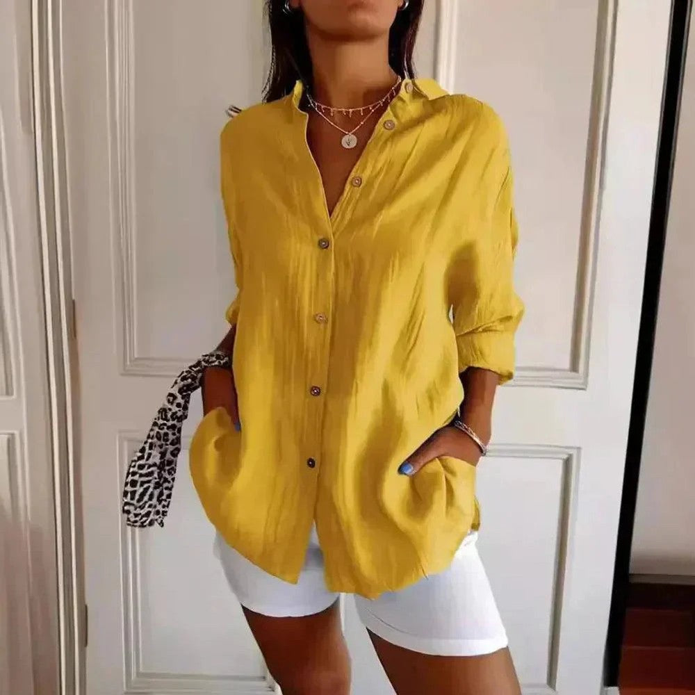 Kit 3 Camisas Ibiza em Linho de Algodão – Design Semi Plissado — Videtare