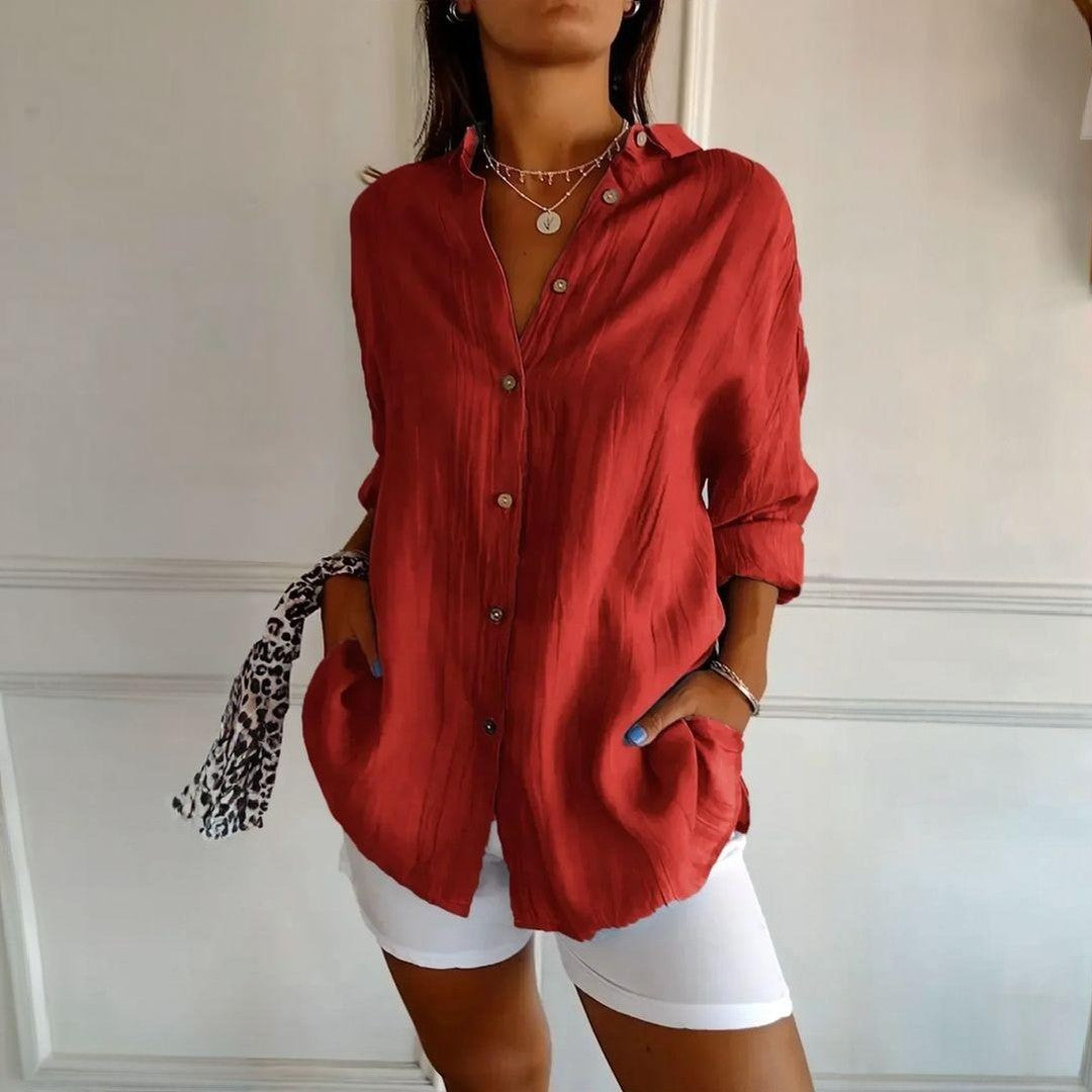 Kit 3 Camisas Ibiza em Linho de Algodão – Design Semi Plissado — Videtare