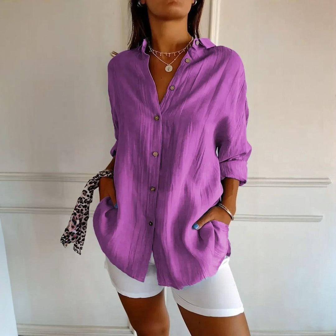 Kit 3 Camisas Ibiza em Linho de Algodão – Design Semi Plissado — Videtare