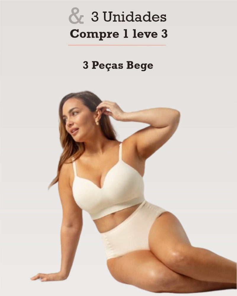 Kit 3 Sutiãs Modelador Libelle — Videtare