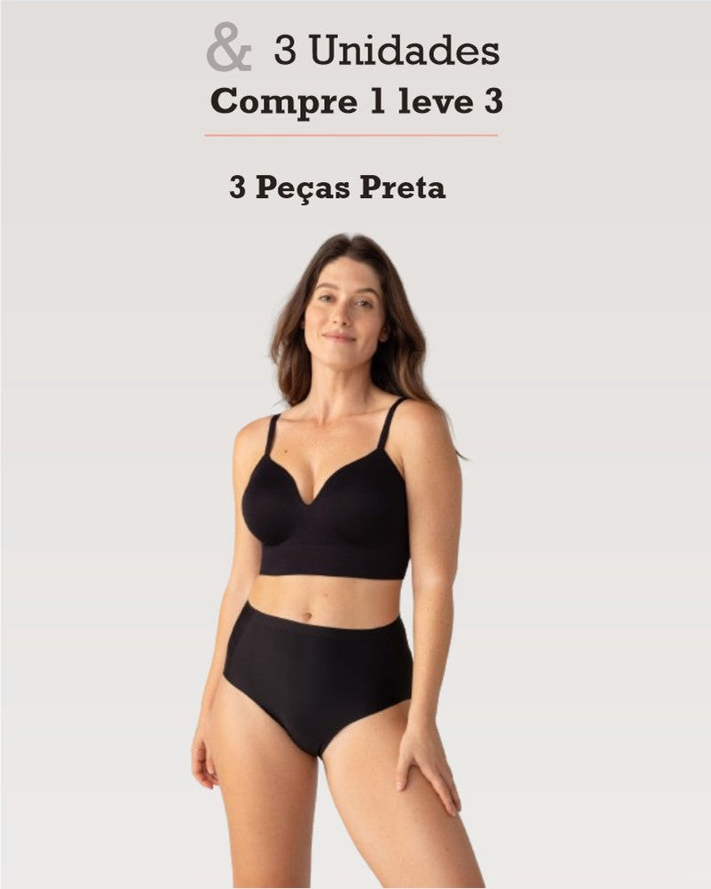Kit 3 Sutiãs Modelador Libelle — Videtare