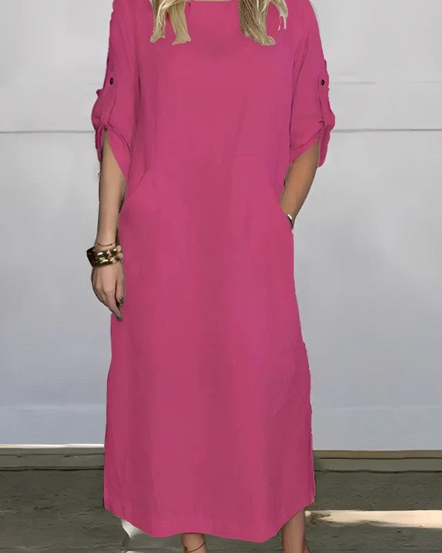 Vestido Casual Susan | Linho Puro - (Soltinho) — Videtare
