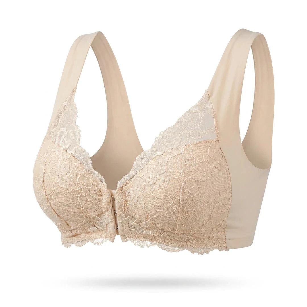 Sutiã Lace Up - capa bege